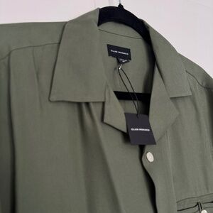 Club Monaco Camp Collar Shirt